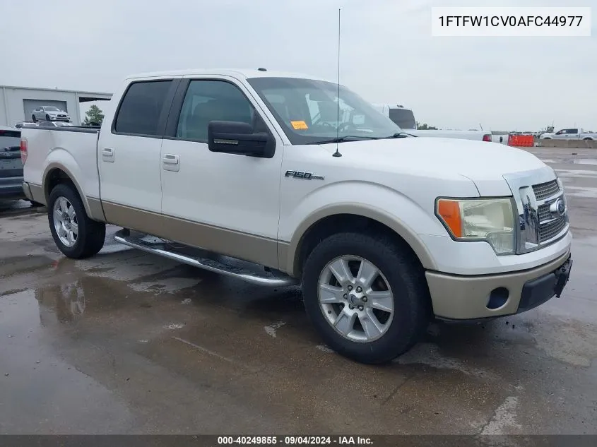 2010 Ford F-150 Fx2 Sport/Harley-Davidson/King Ranch/Lariat/Platinum/Xl/Xlt VIN: 1FTFW1CV0AFC44977 Lot: 40249855