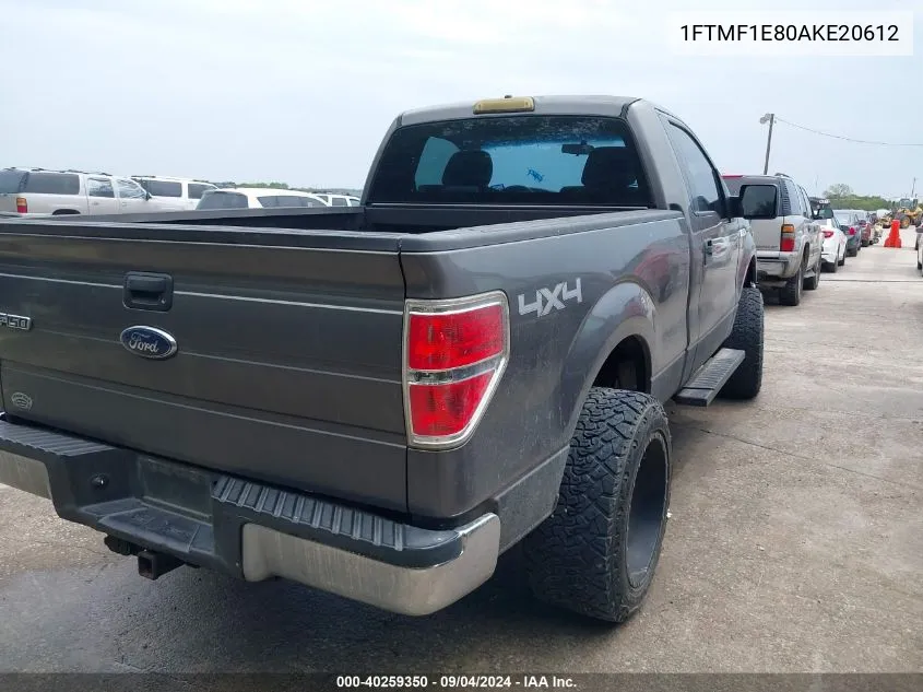 1FTMF1E80AKE20612 2010 Ford F-150 Stx/Xl/Xlt