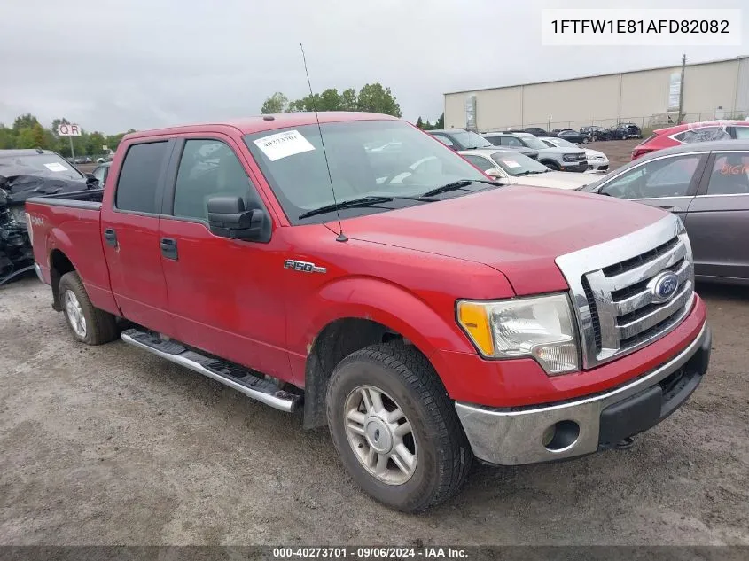 2010 Ford F-150 Xlt VIN: 1FTFW1E81AFD82082 Lot: 40273701