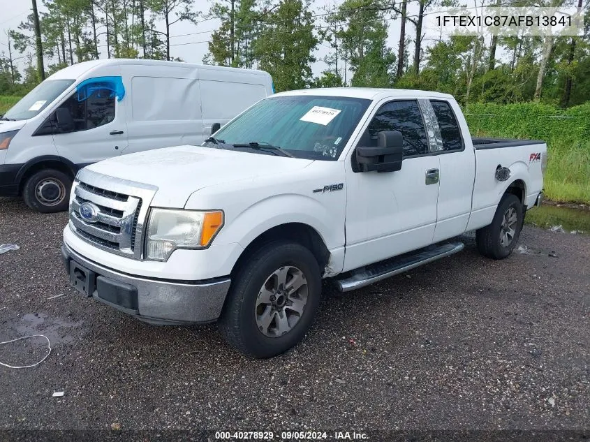 2010 Ford F150 Super Cab VIN: 1FTEX1C87AFB13841 Lot: 40278929