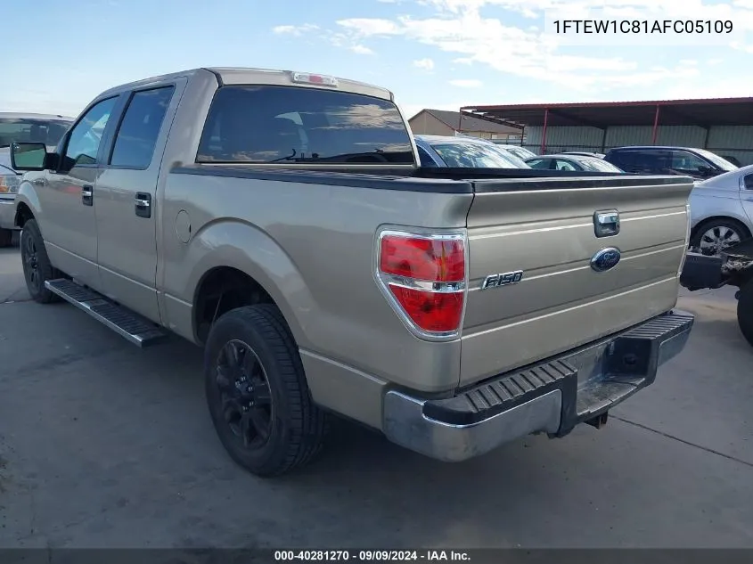 1FTEW1C81AFC05109 2010 Ford F-150 Xlt