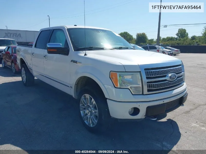 2010 Ford F-150 Fx4/Harley-Davidson/King Ranch/Lariat/Platinum/Xl/Xlt VIN: 1FTFW1EV7AFA95464 Lot: 40284544