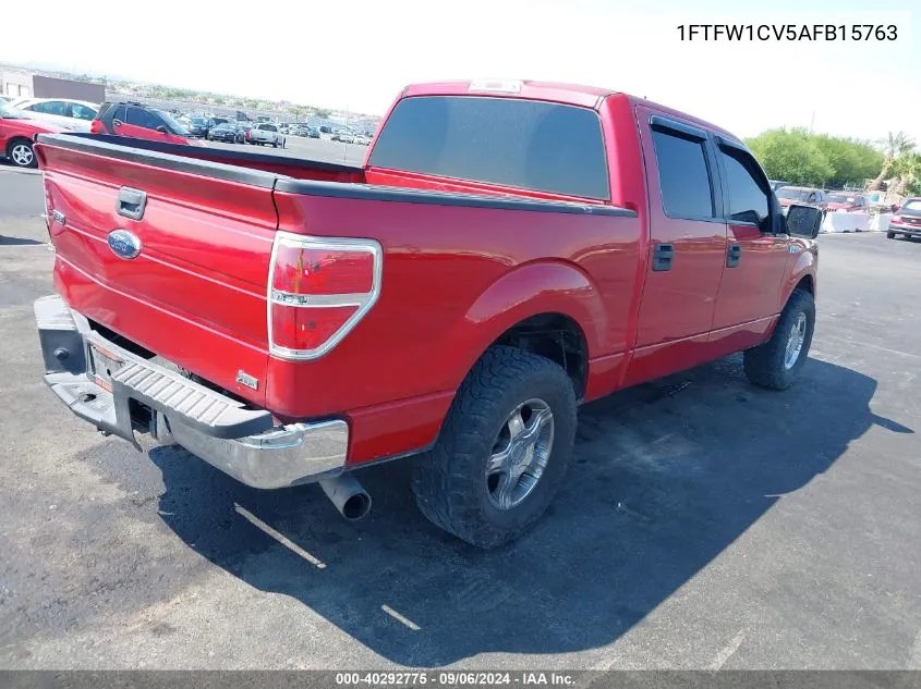 2010 Ford F-150 Fx2 Sport/Harley-Davidson/King Ranch/Lariat/Platinum/Xl/Xlt VIN: 1FTFW1CV5AFB15763 Lot: 40292775