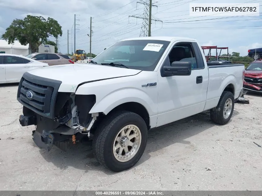 2010 Ford F-150 Stx/Xl/Xlt VIN: 1FTMF1CW5AFD62782 Lot: 40296551