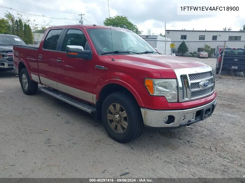 2010 Ford F-150 Fx4/Harley-Davidson/King Ranch/Lariat/Platinum/Xl/Xlt VIN: 1FTFW1EV4AFC18900 Lot: 40297416