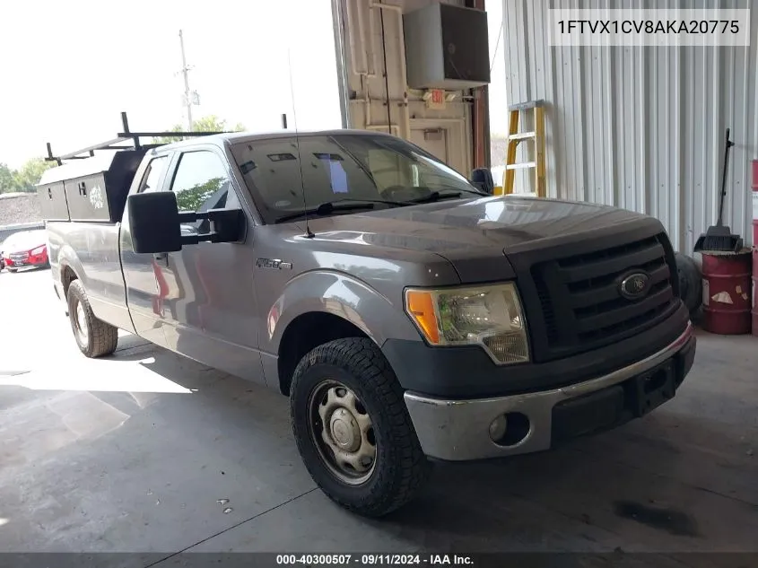 1FTVX1CV8AKA20775 2010 Ford F-150 Xl