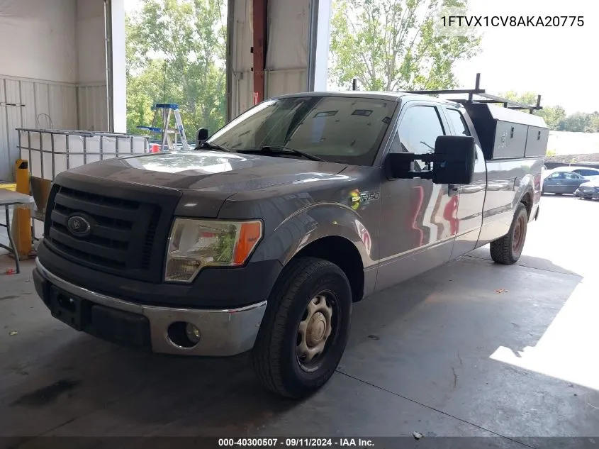 1FTVX1CV8AKA20775 2010 Ford F-150 Xl