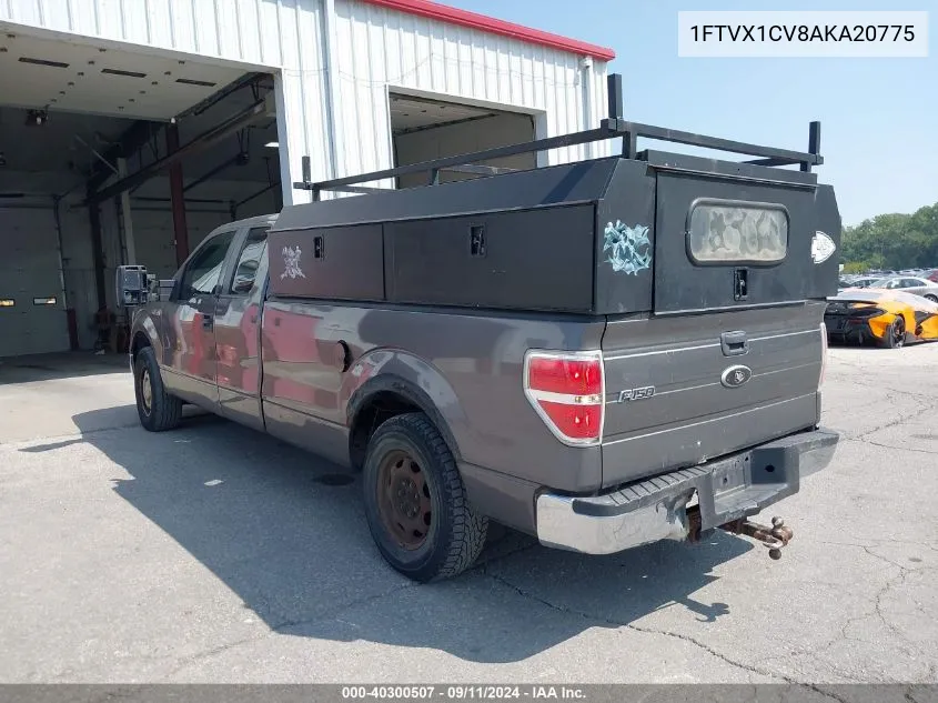 1FTVX1CV8AKA20775 2010 Ford F-150 Xl