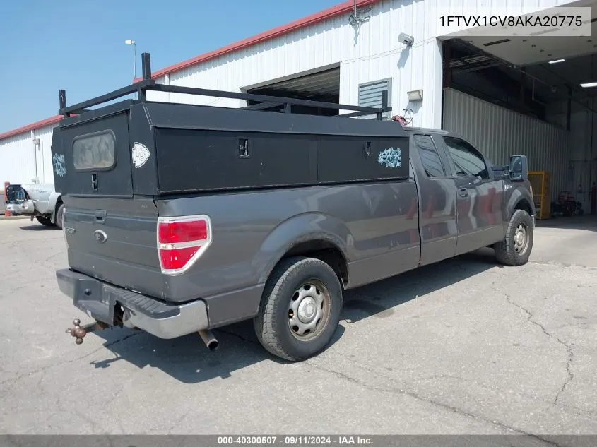 1FTVX1CV8AKA20775 2010 Ford F-150 Xl