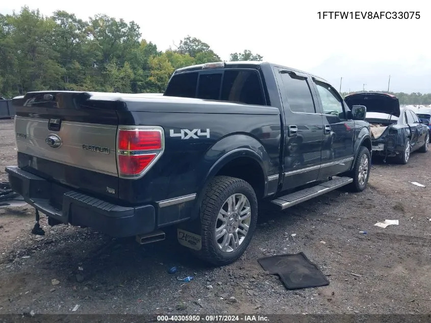 1FTFW1EV8AFC33075 2010 Ford F-150 Fx4/Harley-Davidson/King Ranch/Lariat/Platinum/Xl/Xlt