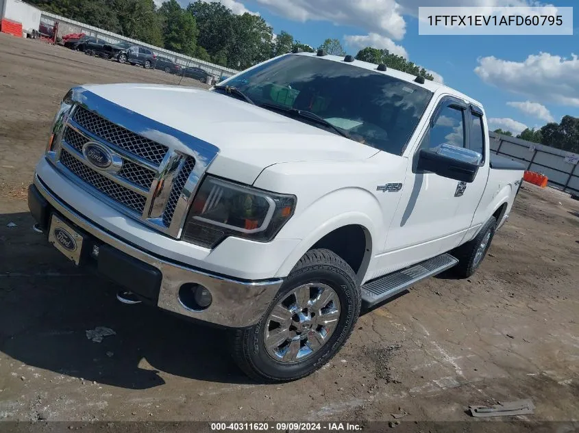 2010 Ford F-150 Fx4/Lariat/Xl/Xlt VIN: 1FTFX1EV1AFD60795 Lot: 40311620