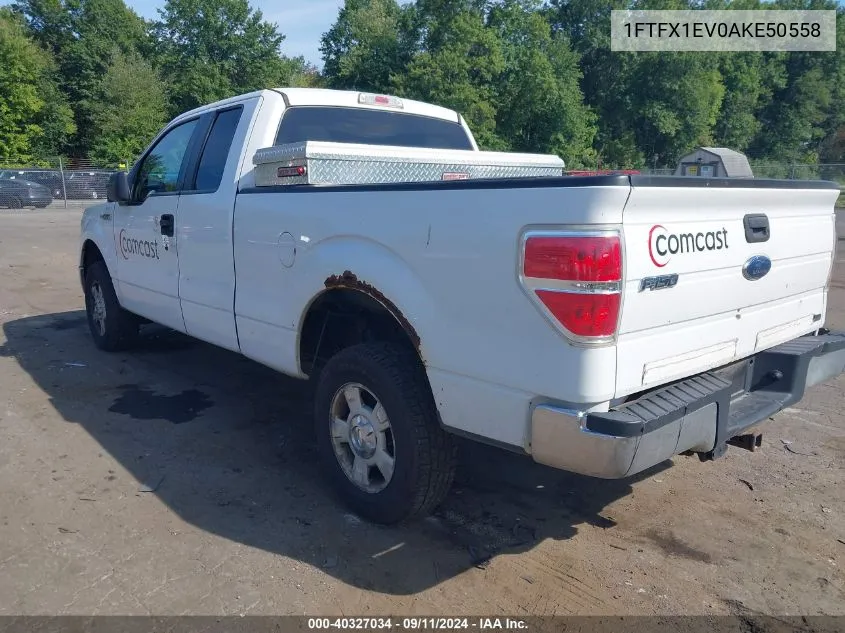 1FTFX1EV0AKE50558 2010 Ford F-150 Fx4/Lariat/Xl/Xlt