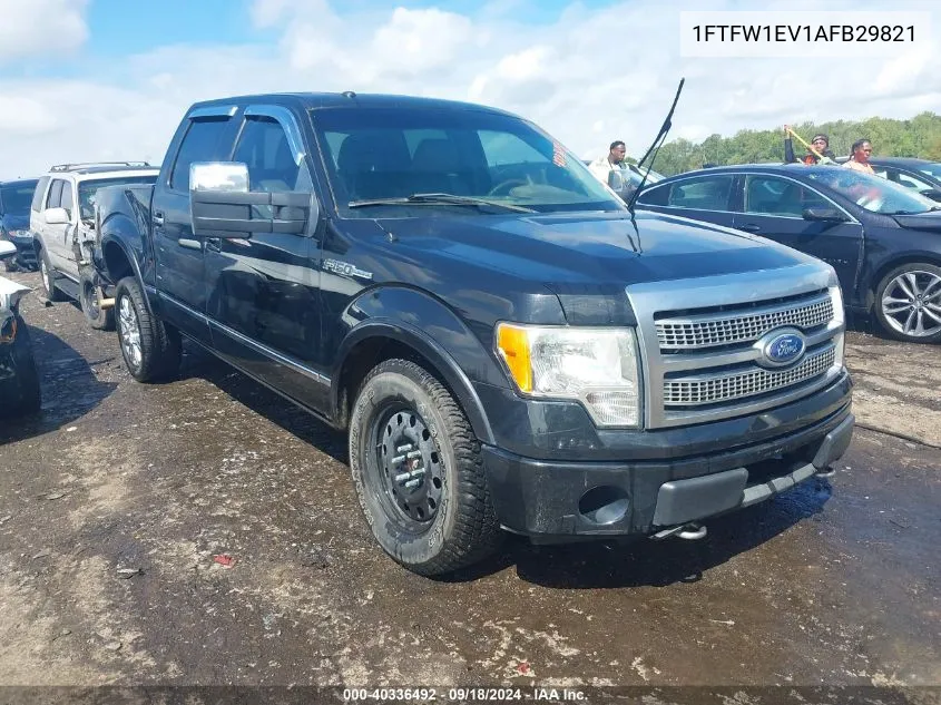 2010 Ford F-150 Fx4/Harley-Davidson/King Ranch/Lariat/Platinum/Xl/Xlt VIN: 1FTFW1EV1AFB29821 Lot: 40336492