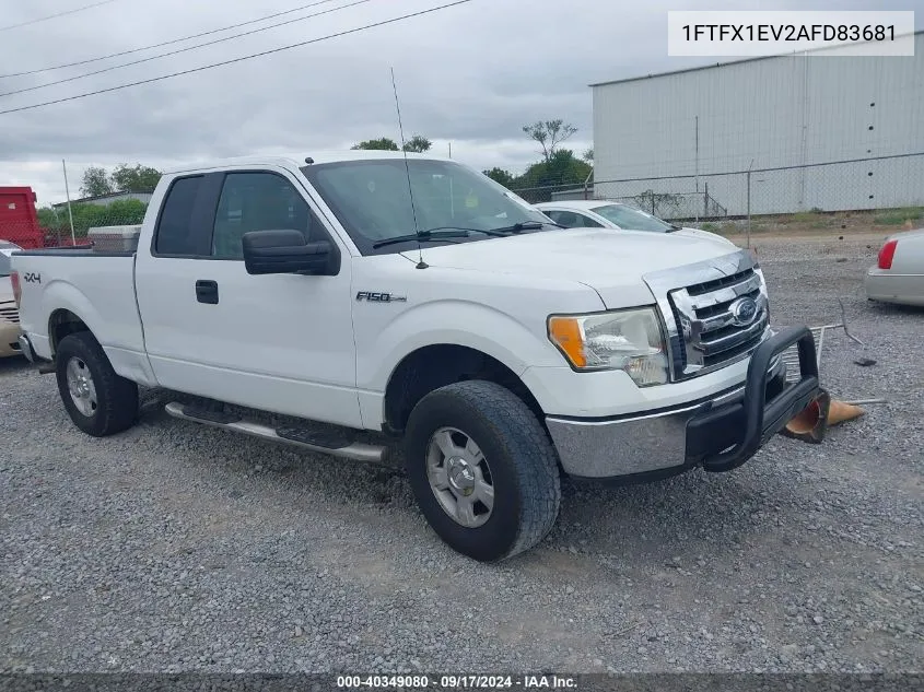 1FTFX1EV2AFD83681 2010 Ford F-150 Fx4/Lariat/Xl/Xlt