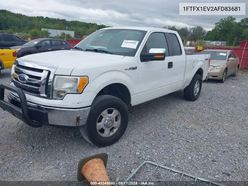 1FTFX1EV2AFD83681 2010 Ford F-150 Fx4/Lariat/Xl/Xlt