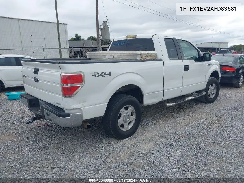 1FTFX1EV2AFD83681 2010 Ford F-150 Fx4/Lariat/Xl/Xlt