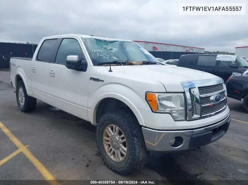 2010 Ford F-150 Fx4/Harley-Davidson/King Ranch/Lariat/Platinum/Xl/Xlt VIN: 1FTFW1EV1AFA55557 Lot: 40359754