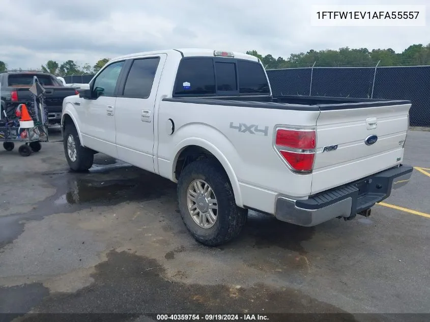 2010 Ford F-150 Fx4/Harley-Davidson/King Ranch/Lariat/Platinum/Xl/Xlt VIN: 1FTFW1EV1AFA55557 Lot: 40359754