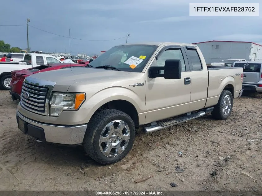 2010 Ford F150 Super Cab VIN: 1FTFX1EVXAFB28762 Lot: 40365295