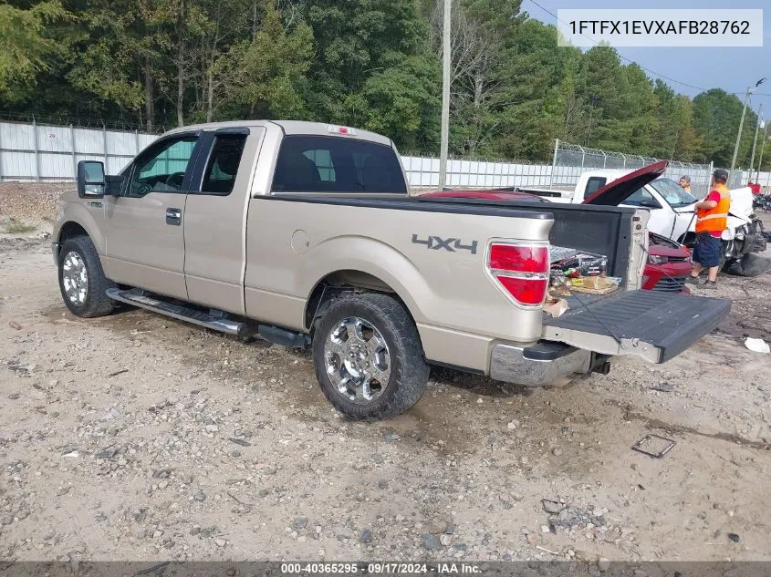 2010 Ford F150 Super Cab VIN: 1FTFX1EVXAFB28762 Lot: 40365295