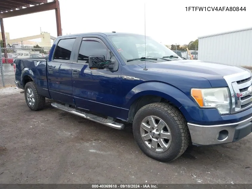 2010 Ford F-150 Fx2 Sport/Harley-Davidson/King Ranch/Lariat/Platinum/Xl/Xlt VIN: 1FTFW1CV4AFA80844 Lot: 40369618