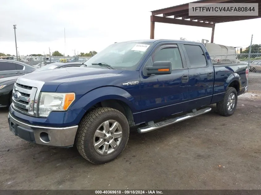 2010 Ford F-150 Fx2 Sport/Harley-Davidson/King Ranch/Lariat/Platinum/Xl/Xlt VIN: 1FTFW1CV4AFA80844 Lot: 40369618