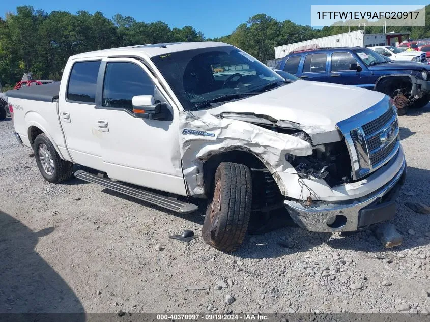 2010 Ford F-150 Fx4/Harley-Davidson/King Ranch/Lariat/Platinum/Xl/Xlt VIN: 1FTFW1EV9AFC20917 Lot: 40370997