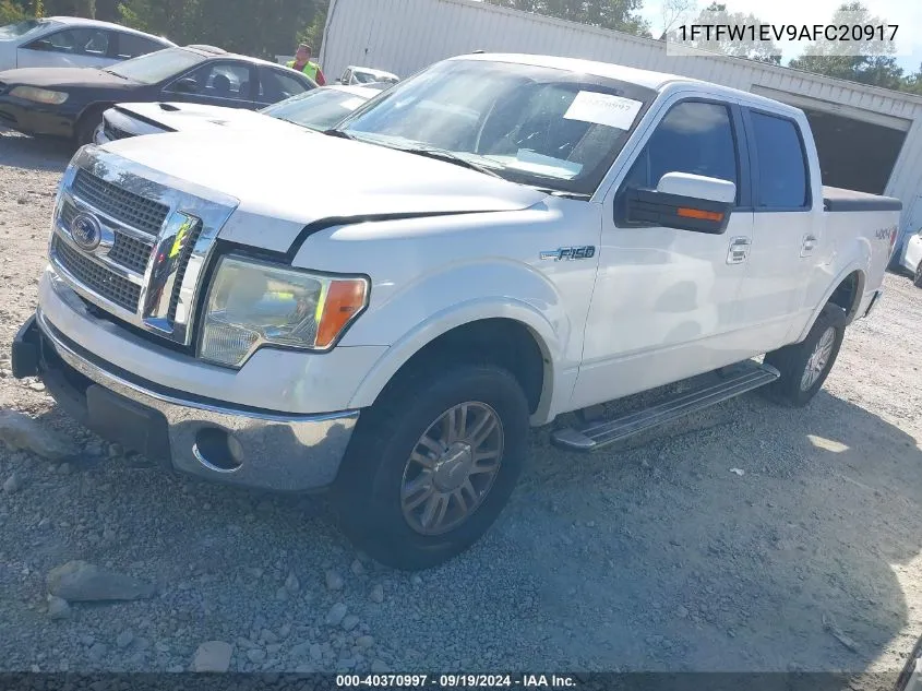 2010 Ford F-150 Fx4/Harley-Davidson/King Ranch/Lariat/Platinum/Xl/Xlt VIN: 1FTFW1EV9AFC20917 Lot: 40370997