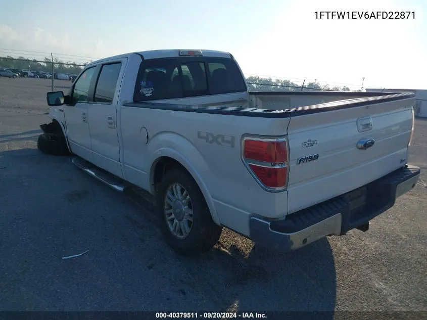 1FTFW1EV6AFD22871 2010 Ford F-150 Fx4/Harley-Davidson/King Ranch/Lariat/Platinum/Xl/Xlt