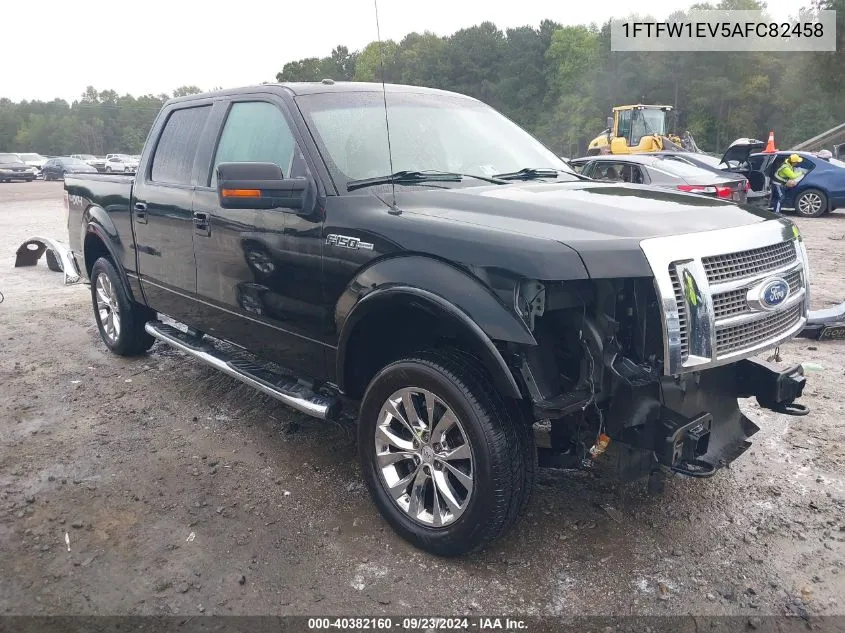 1FTFW1EV5AFC82458 2010 Ford F-150 Fx4/Harley-Davidson/King Ranch/Lariat/Platinum/Xl/Xlt