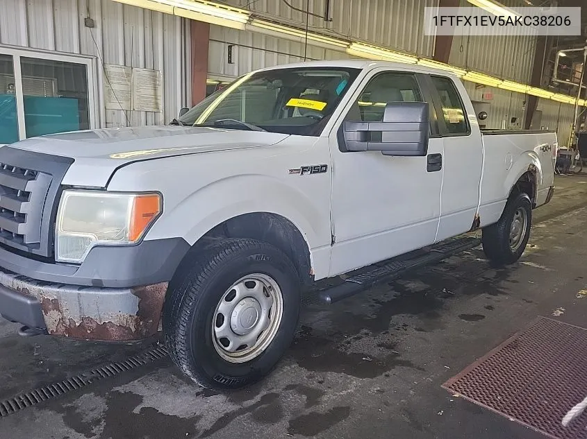 2010 Ford F-150 Fx4/Lariat/Xl/Xlt VIN: 1FTFX1EV5AKC38206 Lot: 40386336