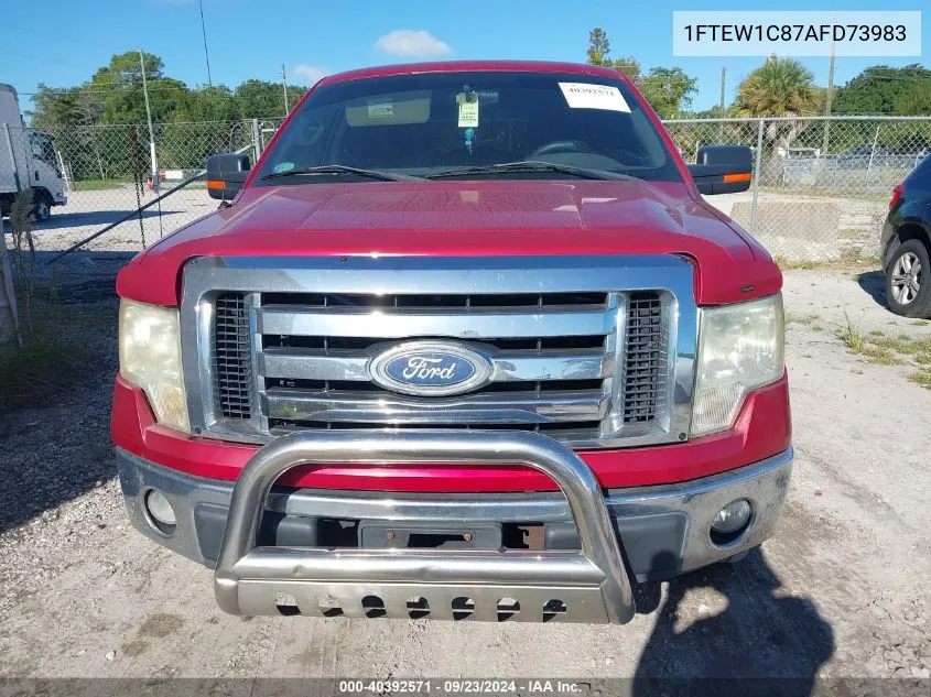 1FTEW1C87AFD73983 2010 Ford F-150 Supercrew