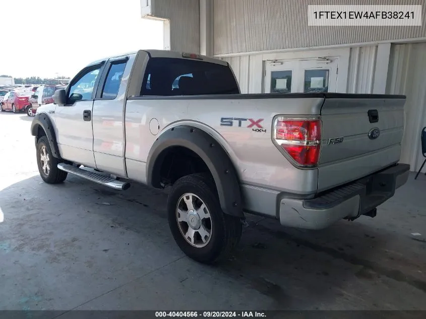 2010 Ford F-150 Stx/Xl VIN: 1FTEX1EW4AFB38241 Lot: 40404566