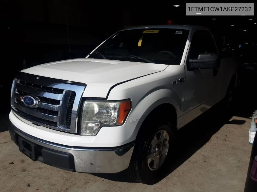 2010 Ford F-150 Stx/Xl/Xlt VIN: 1FTMF1CW1AKE27232 Lot: 40408249