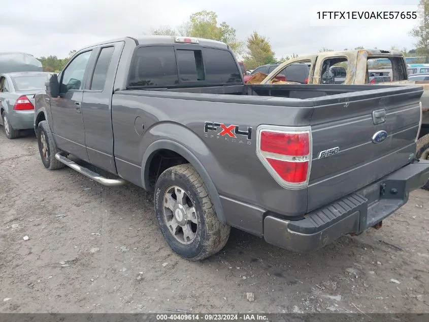 1FTFX1EV0AKE57655 2010 Ford F-150 Fx4/Lariat/Xl/Xlt