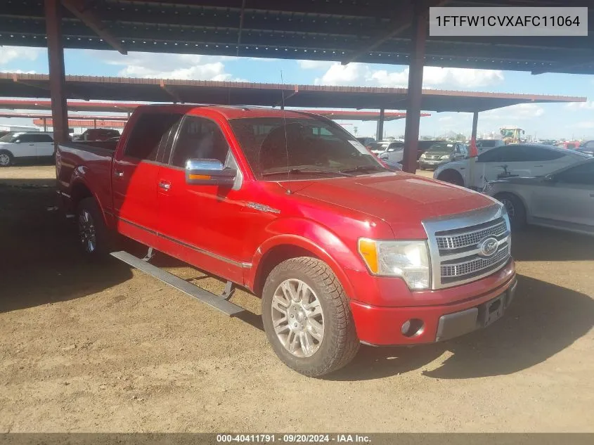 2010 Ford F-150 Platinum VIN: 1FTFW1CVXAFC11064 Lot: 40411791