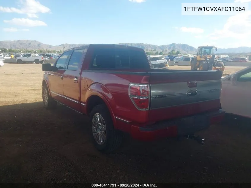 1FTFW1CVXAFC11064 2010 Ford F-150 Platinum