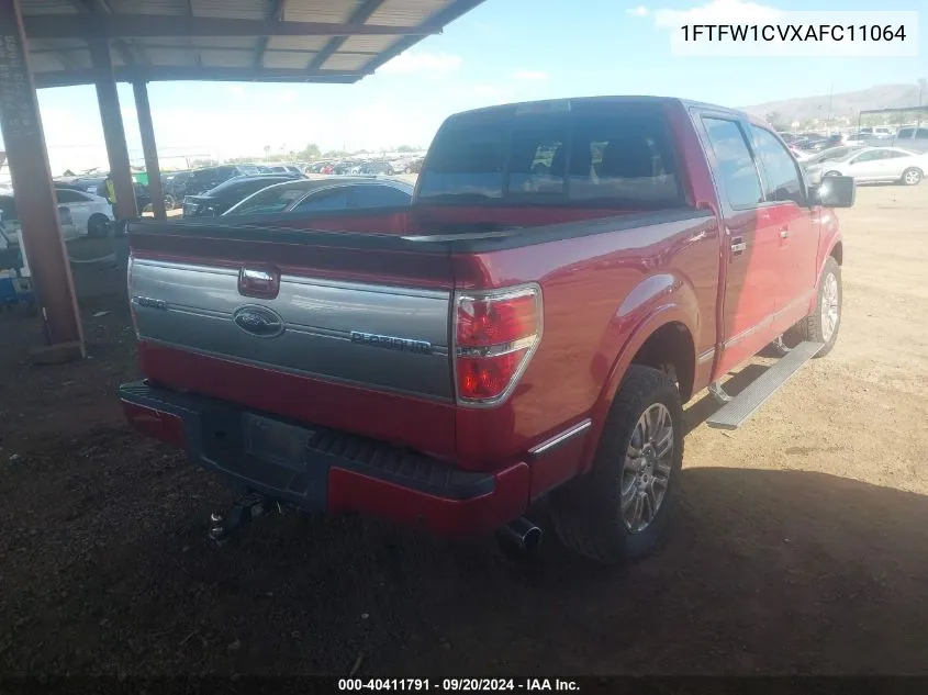 1FTFW1CVXAFC11064 2010 Ford F-150 Platinum