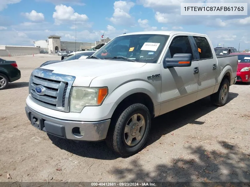 2010 Ford F-150 Fx2 Sport/Xl/Xlt VIN: 1FTEW1C87AFB61763 Lot: 40412681