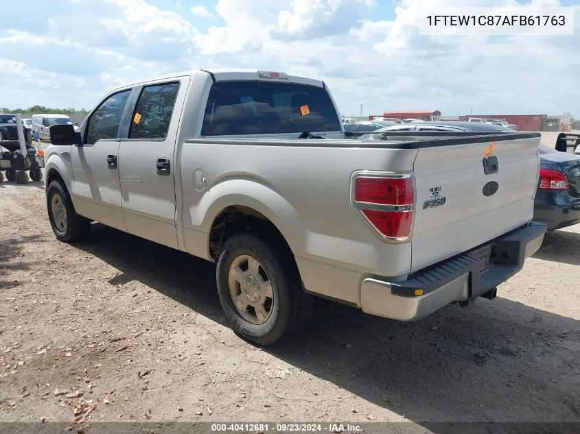 2010 Ford F-150 Fx2 Sport/Xl/Xlt VIN: 1FTEW1C87AFB61763 Lot: 40412681