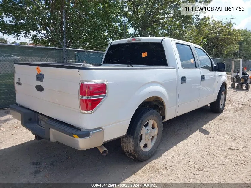 2010 Ford F-150 Fx2 Sport/Xl/Xlt VIN: 1FTEW1C87AFB61763 Lot: 40412681