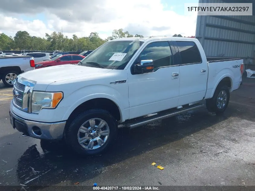 1FTFW1EV7AKA23297 2010 Ford F-150 Fx4/Harley-Davidson/King Ranch/Lariat/Platinum/Xl/Xlt