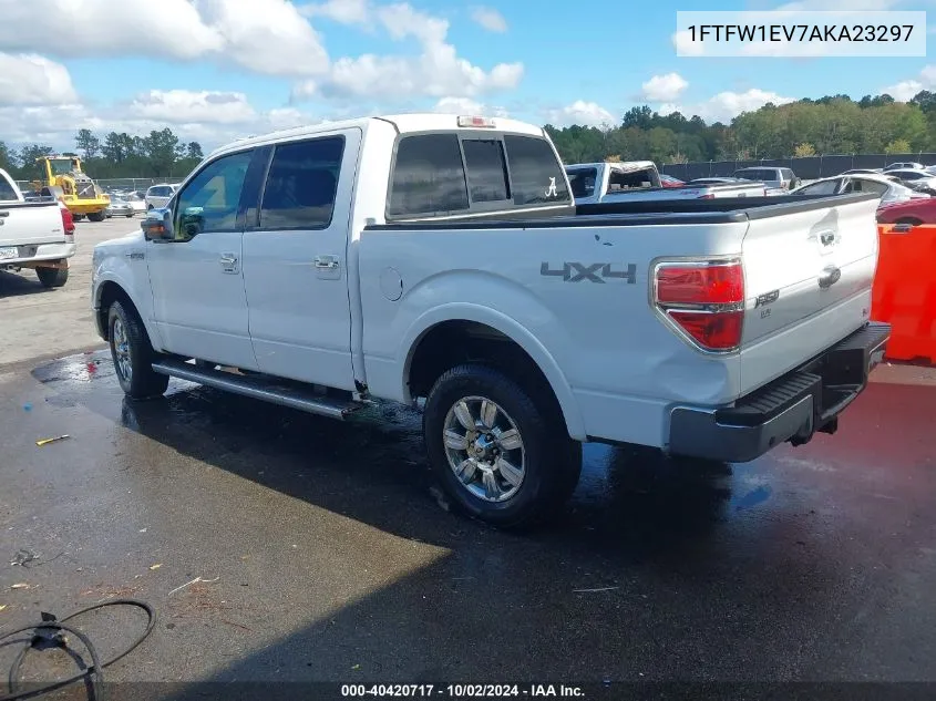 1FTFW1EV7AKA23297 2010 Ford F-150 Fx4/Harley-Davidson/King Ranch/Lariat/Platinum/Xl/Xlt