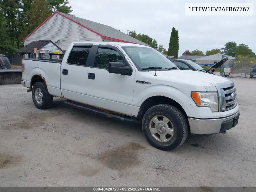 2010 Ford F-150 Fx4/Harley-Davidson/King Ranch/Lariat/Platinum/Xl/Xlt VIN: 1FTFW1EV2AFB67767 Lot: 40420720