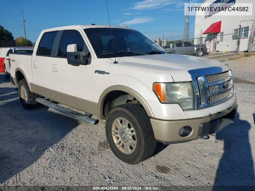 2010 Ford F-150 Fx4/Harley-Davidson/King Ranch/Lariat/Platinum/Xl/Xlt VIN: 1FTFW1EV3AFC44582 Lot: 40425985