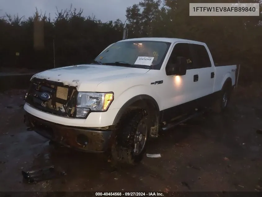 1FTFW1EV8AFB89840 2010 Ford F-150 Fx4/Harley-Davidson/King Ranch/Lariat/Platinum/Xl/Xlt