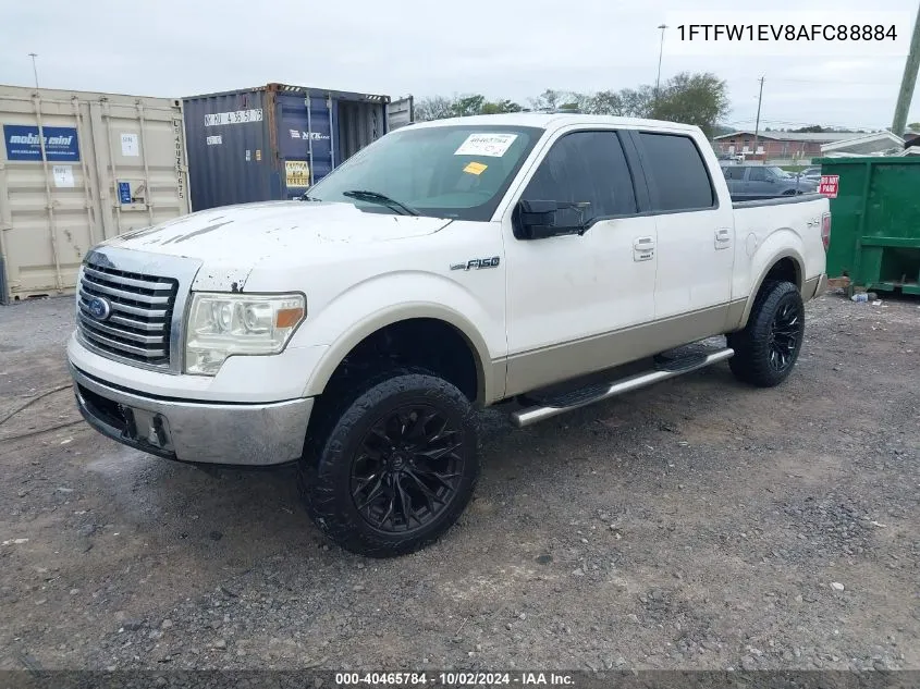 1FTFW1EV8AFC88884 2010 Ford F-150 Fx4/Harley-Davidson/King Ranch/Lariat/Platinum/Xl/Xlt