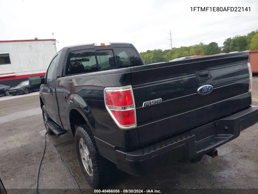 1FTMF1E80AFD22141 2010 Ford F-150 Stx/Xl/Xlt