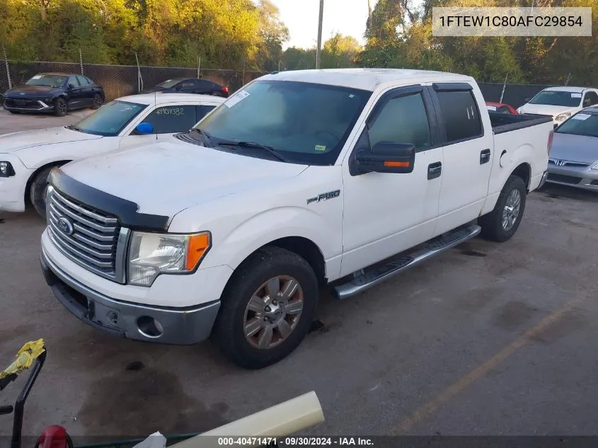 2010 Ford F-150 Fx2 Sport/Xl/Xlt VIN: 1FTEW1C80AFC29854 Lot: 40471471