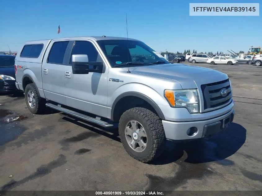 2010 Ford F-150 Fx4/Harley-Davidson/King Ranch/Lariat/Platinum/Xl/Xlt VIN: 1FTFW1EV4AFB39145 Lot: 40501909